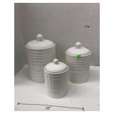 White Cliffs Pantryware Ceramic Jars