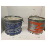 2cnt Metal Minnow Buckets