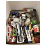 Flat of Sewing / Craft Supplies