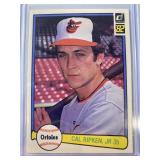 1982 Donruss Cal Ripken Jr Rookie Card Near Mint