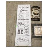 Bathroom, Laundry, Vanity Wall Decor