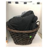 Basket & Twin Comforter
