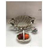 Ceramic Basket Decor