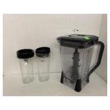 2 Ninja Blender Attachments and Big Blender -used