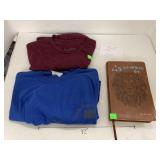 Bible and 2 Shirts