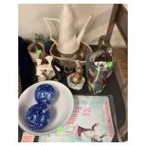 Lot of mid century and misc. decor