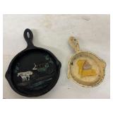 Miniature Cast iron Pans - John Wright