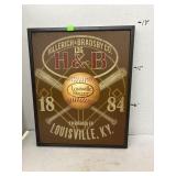 Metal Sign - Louisville Slugger