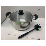 IMUSA 6 Qt.  Aluminum Baking Pan w/ Lid & Simple