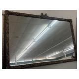 Large Vintage Mirror - approx 51 x 35 inches