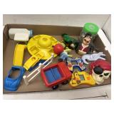 Vintage Toys Flat