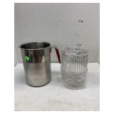 Stainless steel pot and basket