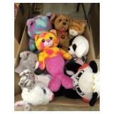 Box of Stuffed Plush Animals - Build-a-Bear &