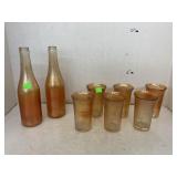 Jeanette glasses and bottles