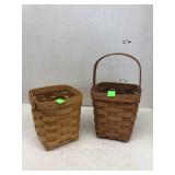 2cnt Longaberger Baskets