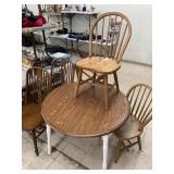 Table and 4 Chairs