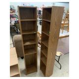 2cnt shelves, one wonï¿½t stand up by itself