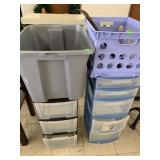 Storage Drawers, Crow Bar, Misc