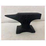 Miniature Cast Iron Anvil - Jeep 1941