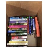 Box of Fiction Books - Mary Higgins Clark, Linda