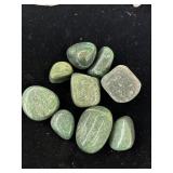 Tumbled Green Jade Rocks