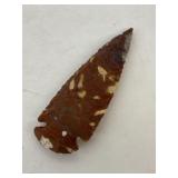 Jasper Arrowhead approx 5 in long - new, not old
