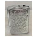 Vntg Aluminum Cigarette Case