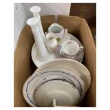 Cake Plate, Vases, Plates, Misc