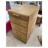 Wooden Drawers, Some Fishing Items