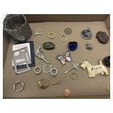 Jewelry- Rings  & Misc Flat
