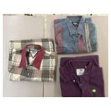 3 Shirts - Cowboy Turtle, Roper, Leviï¿½s
