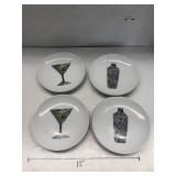 8cnt Crate & Barrel Cocktail Plates