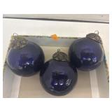 Vintage Glass Ball Ornaments