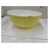 Vintage PYREX YELLOW Large Mixing Bowl
