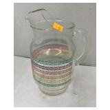 Vintage Glass Pitcher