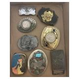 Belt Buckles Flat - including Harley-Davidson