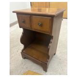 Mid Century Maple Nightstand
