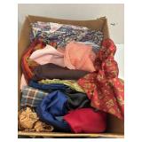 Box of Fabric  / Misc