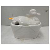 Vintage Ceramic Duck Gravy Boat - no ladle