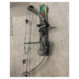 PSA Fire-Flite Compound Bow w/ Arrows & Storage