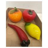 Art Glass Fruit  / Chili Pepper
