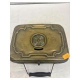 Antique brass Girodon & Montet 'stoker,' a