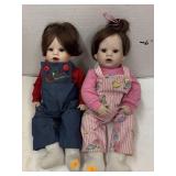 2 Collectible Dolls