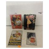 Metal Post Card & Metal Sign Advertising