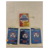 Sealed Packs Baseball Cards