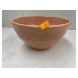 Vintage Peach Color Mixing Bowl