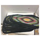 Vtg Stair Step Rug Runners - 10cnt