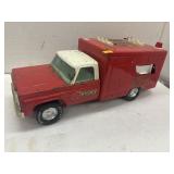 Vintage Nylint Rescue Emergency Chevy Truck Red