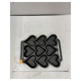 Cast Iron Heart Cookie Corn Muffin Baking Pan