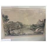 Framed Print of the Ripa Grande in Rome